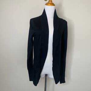Mossimo Black Cardigan Sz Medium Shawl Collar